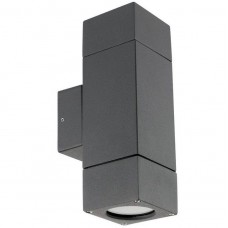 Φωτιστικό Σποτ Διπλής Κατεύθυνσης 2xGU10 230V Αλουμινίου Μαύρο IP54 3-906121